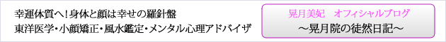 東洋医学伝統美容整体　〜晃月院〜施術日記